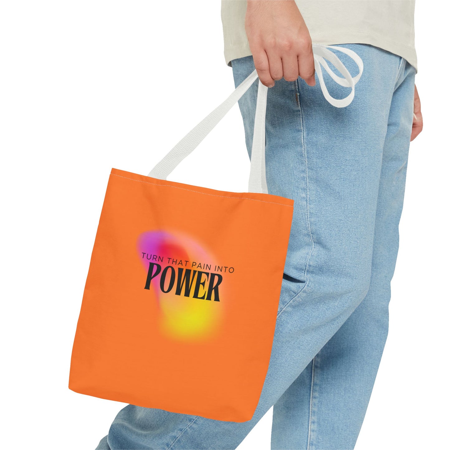 Pain Into Power Me Tote Bag