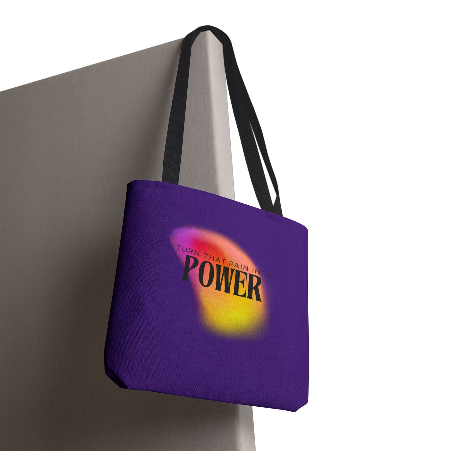 Pain Into Power Me Tote Bag