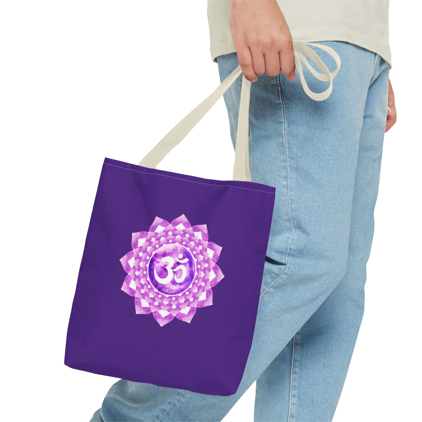Crown Chakra Tote Bag