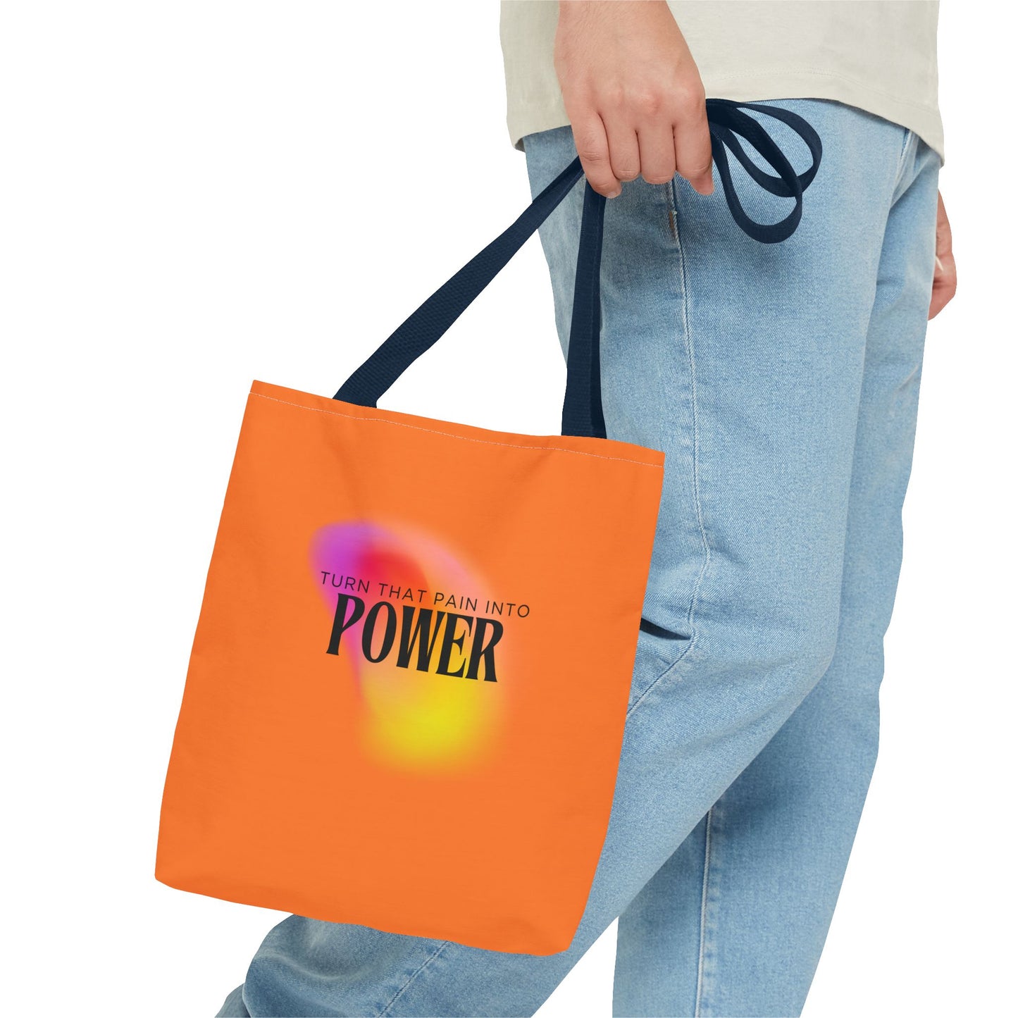 Pain Into Power Me Tote Bag
