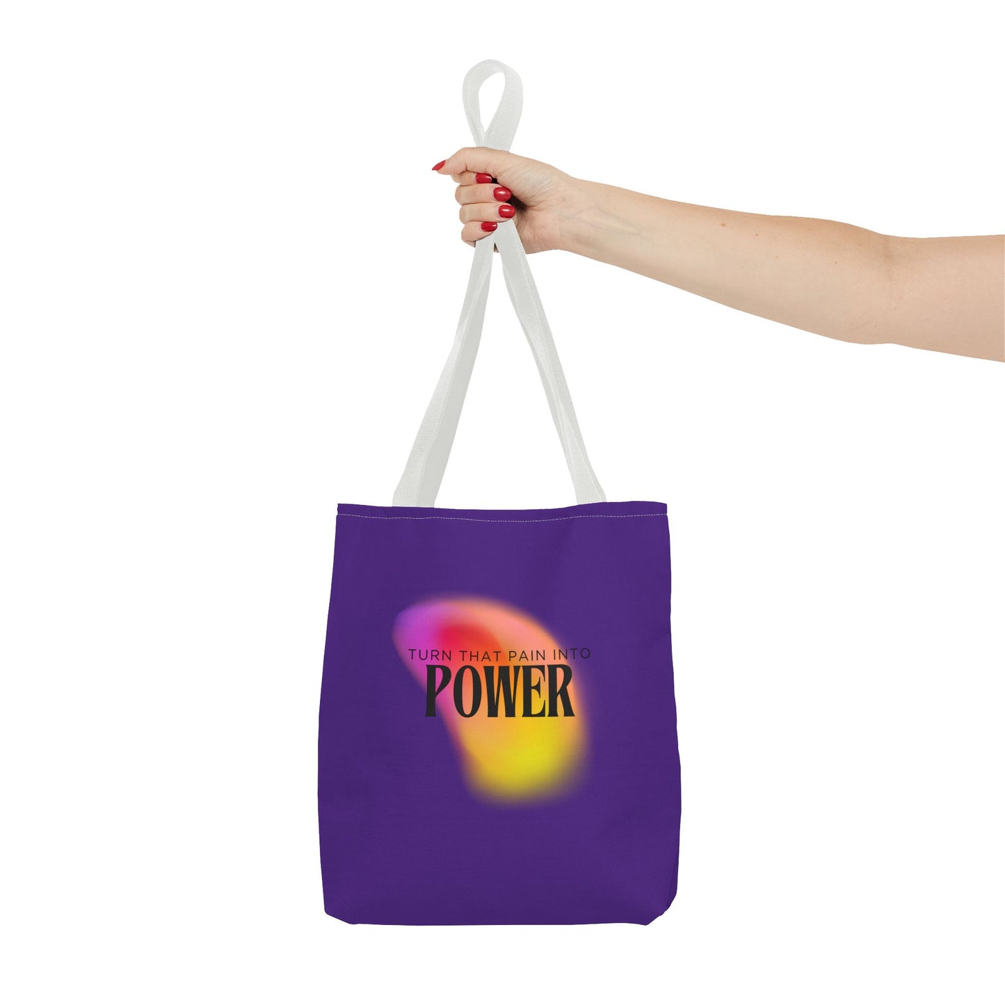 Pain Into Power Me Tote Bag