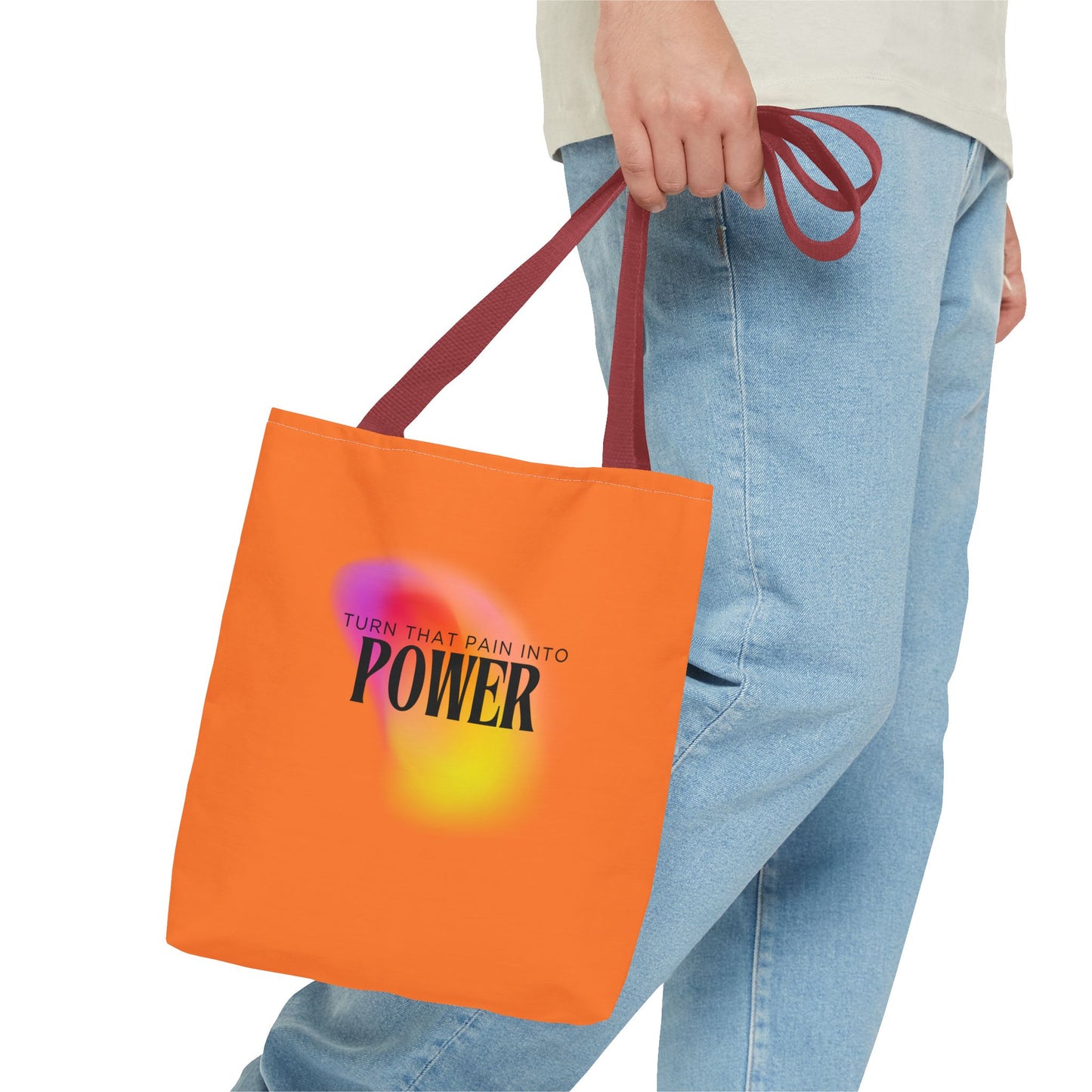 Pain Into Power Me Tote Bag