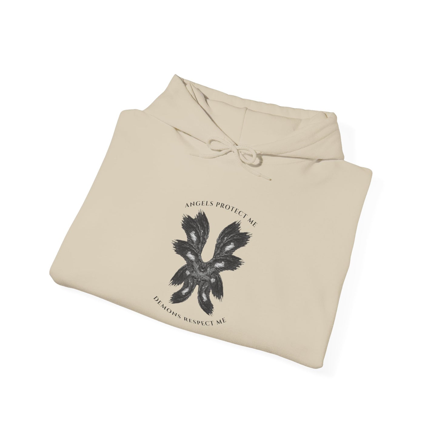 Angels Protect Me Hooded Sweatshirt