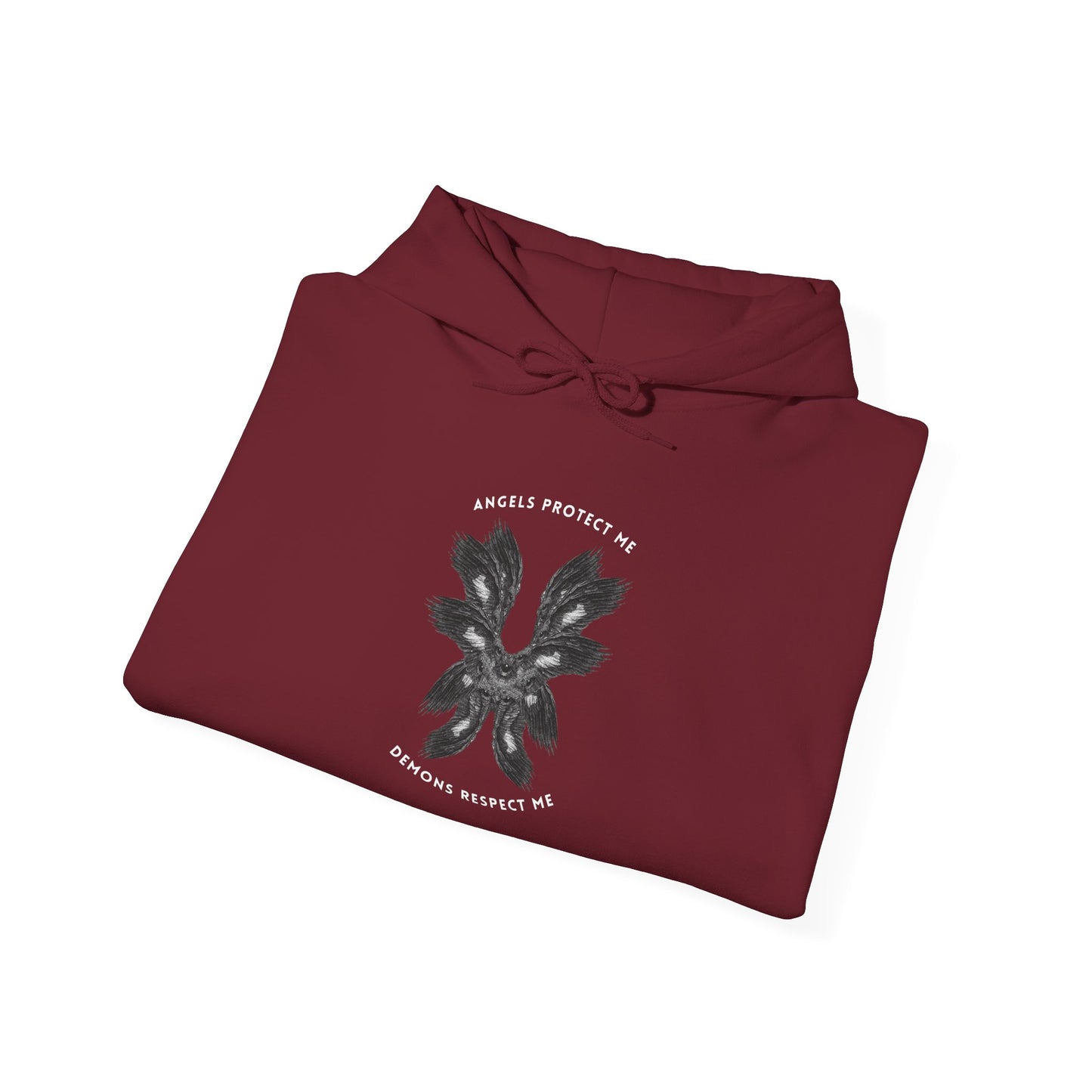 Angels Protect Me Hooded Sweatshirt