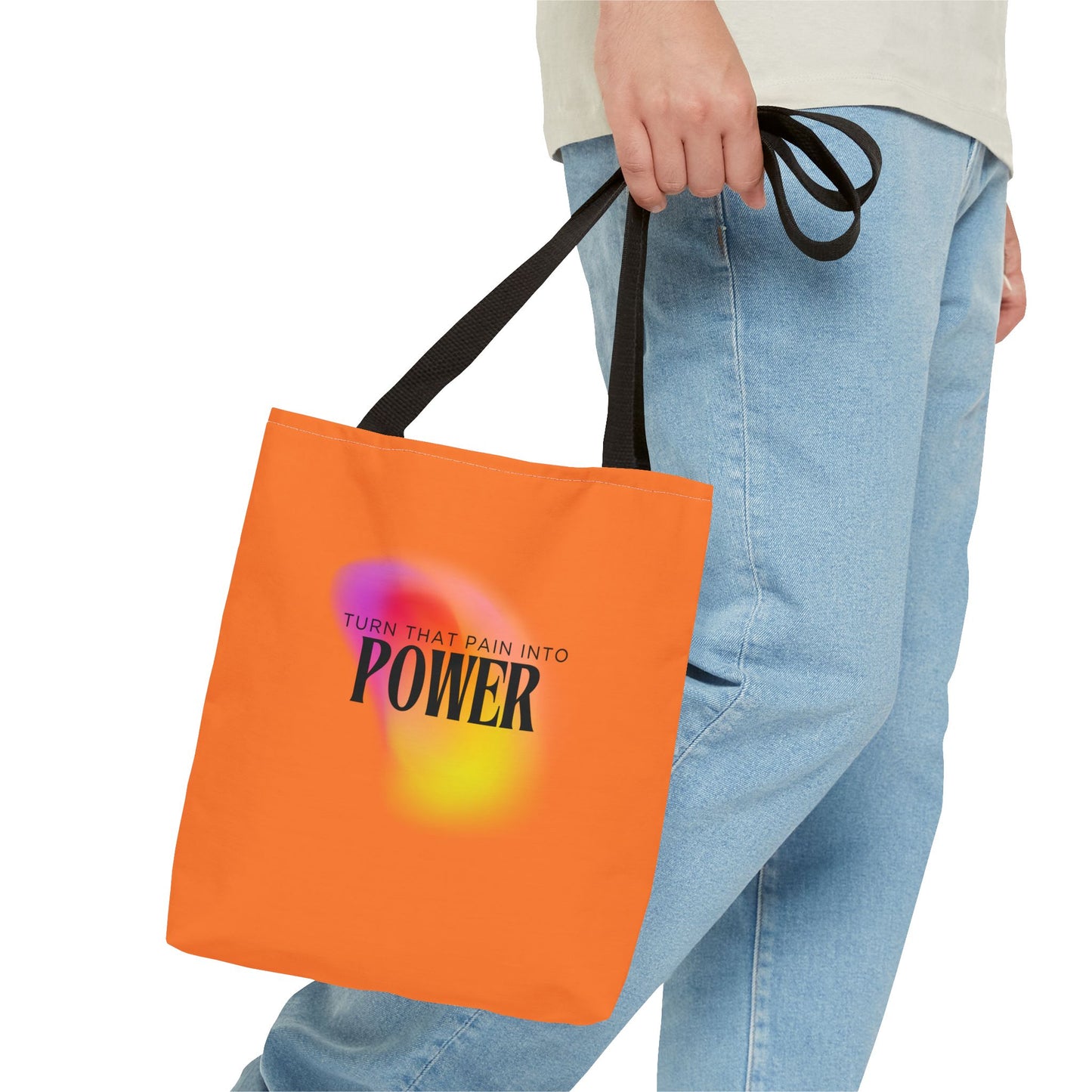 Pain Into Power Me Tote Bag