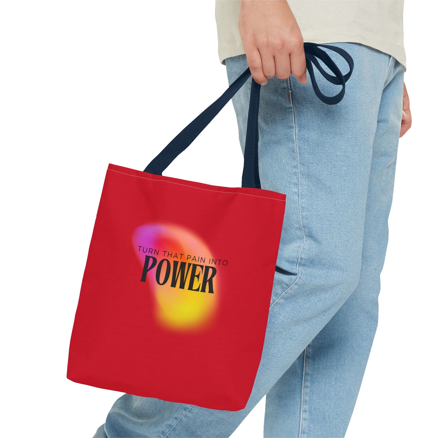 Pain Into Power Me Tote Bag