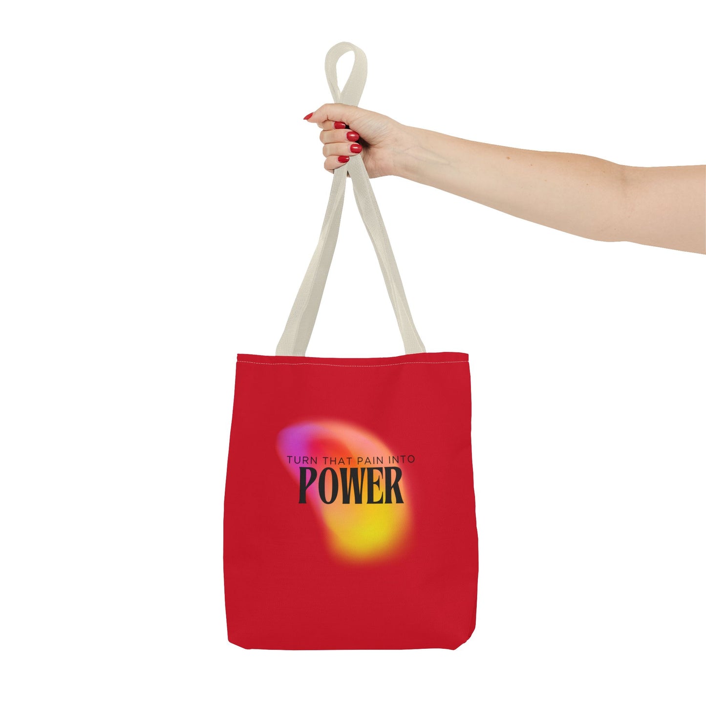Pain Into Power Me Tote Bag