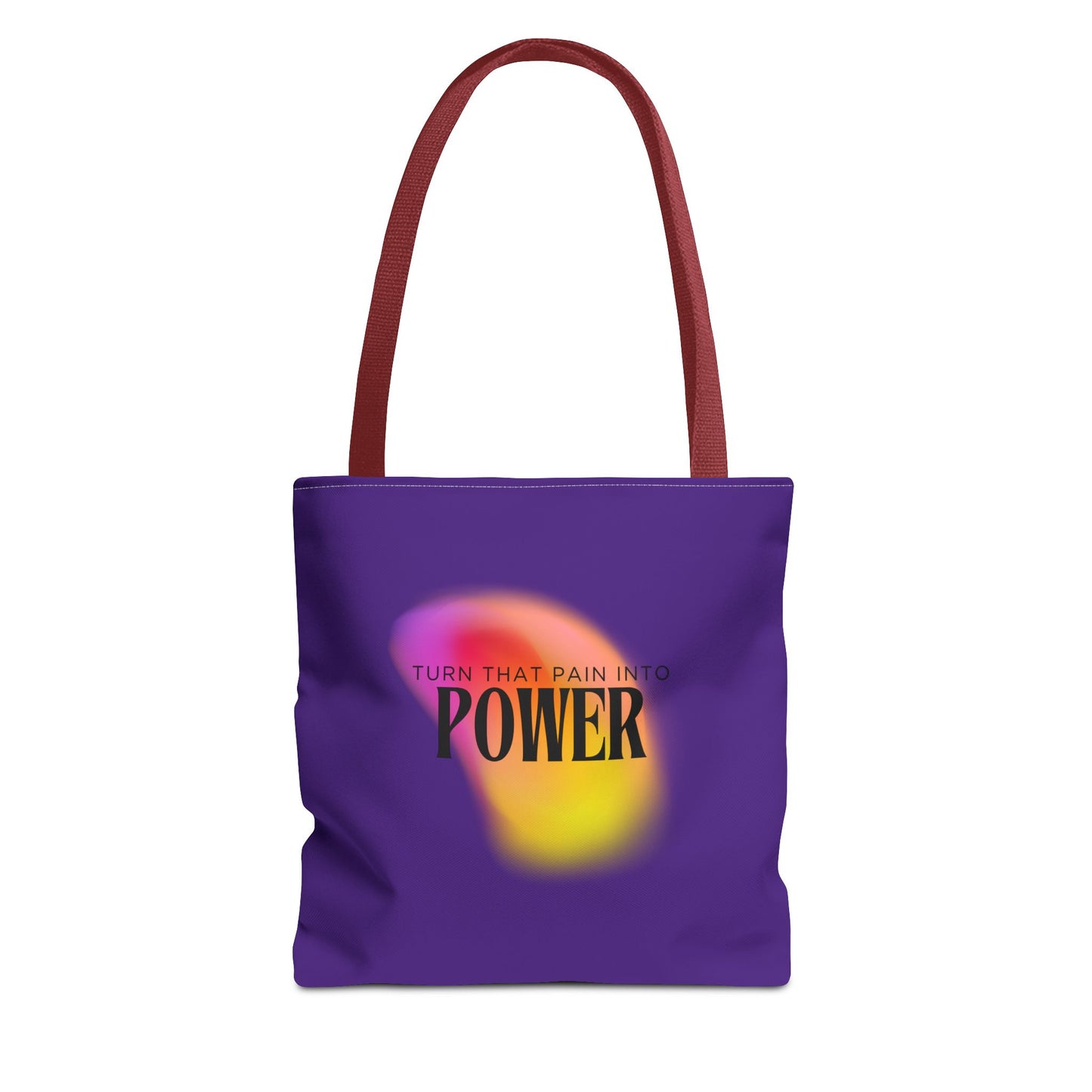 Pain Into Power Me Tote Bag