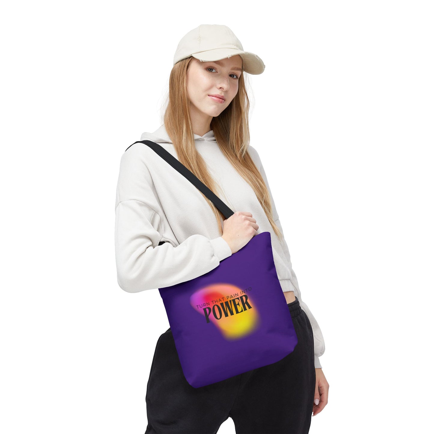 Pain Into Power Me Tote Bag