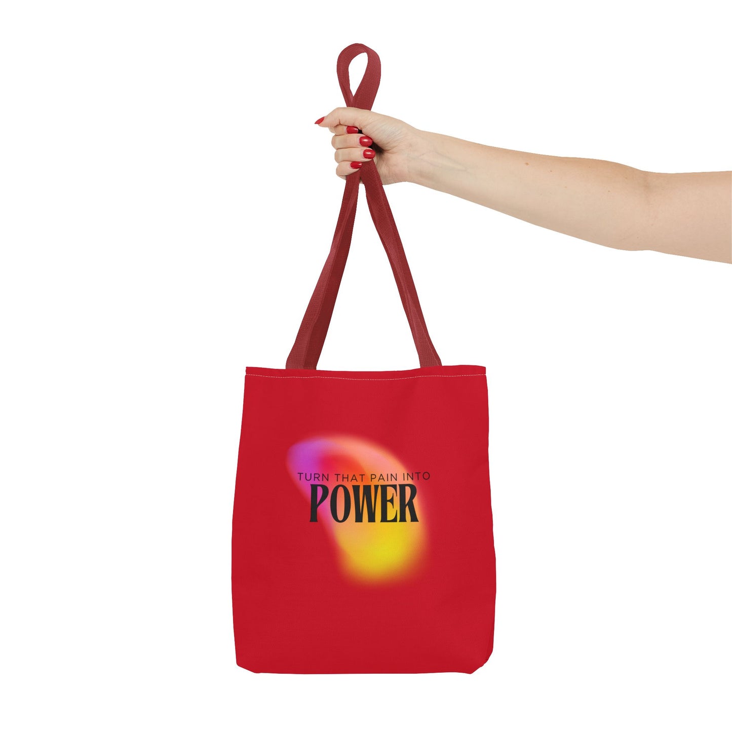 Pain Into Power Me Tote Bag