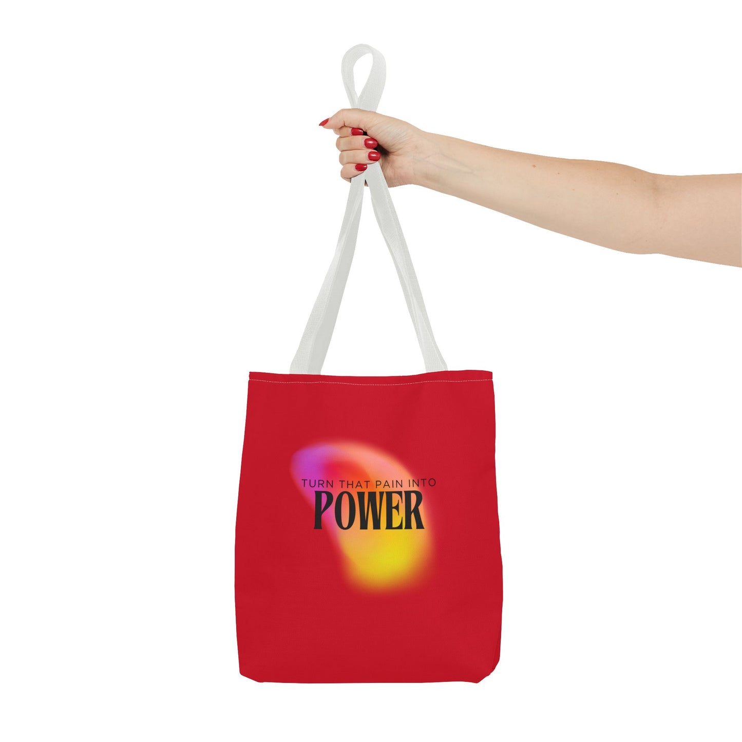Pain Into Power Me Tote Bag