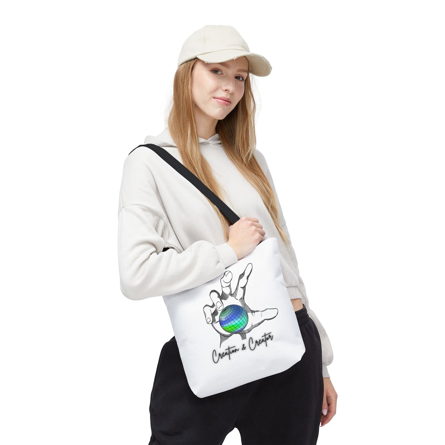 Creation & Creator Mountains Tote Bag