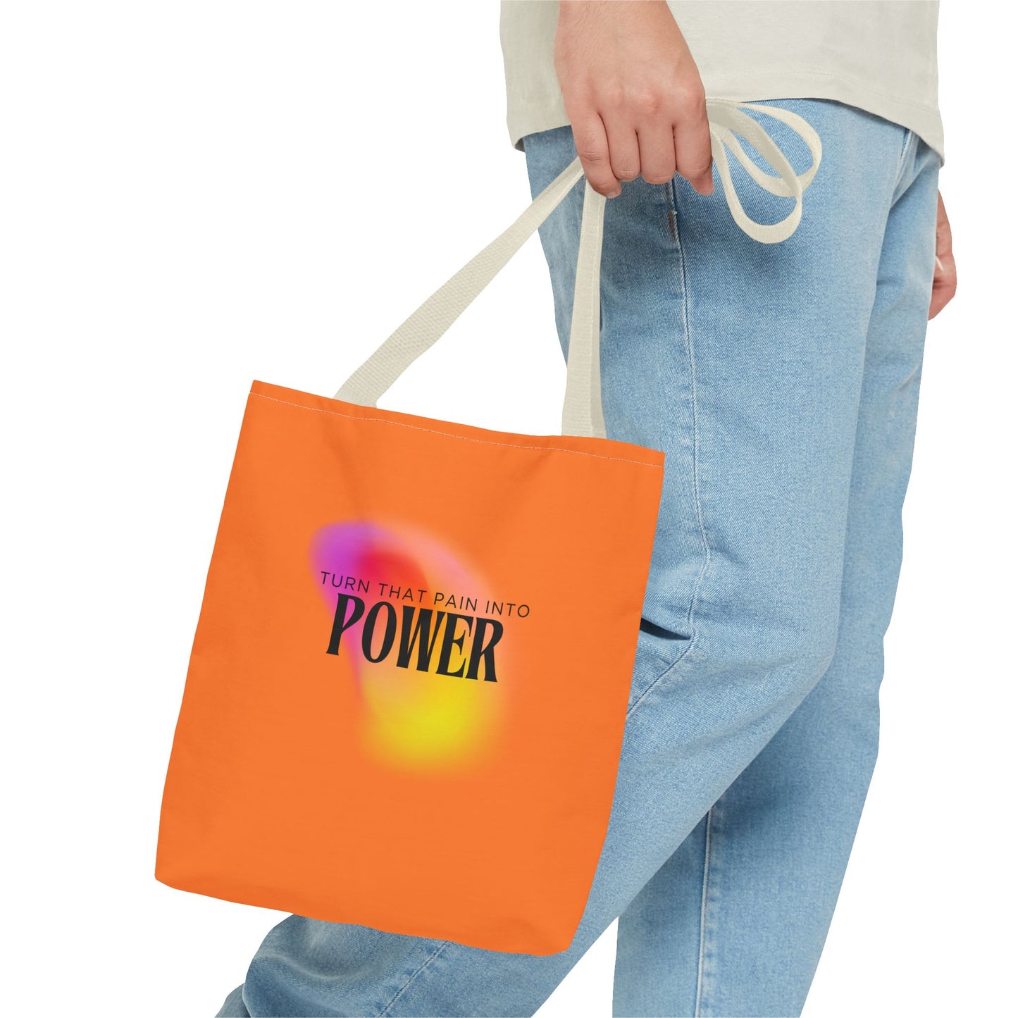 Pain Into Power Me Tote Bag