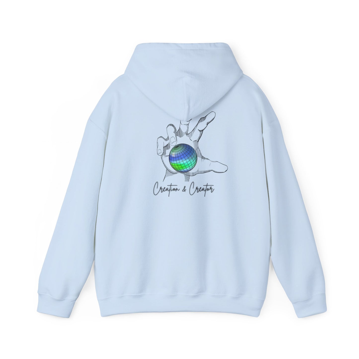 Creation and Creator Hooded Sweatshirt