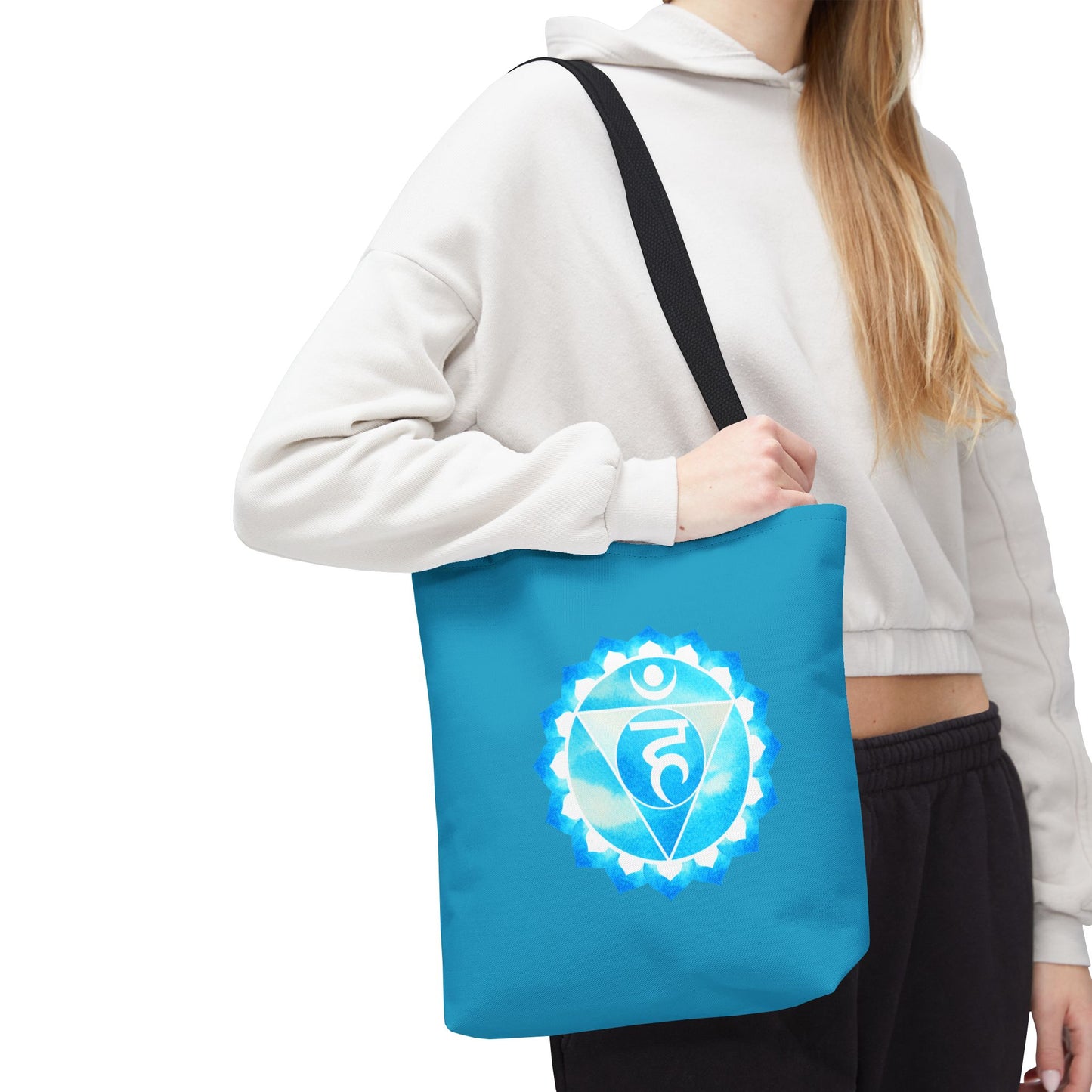 Throat Chakra Tote Bag