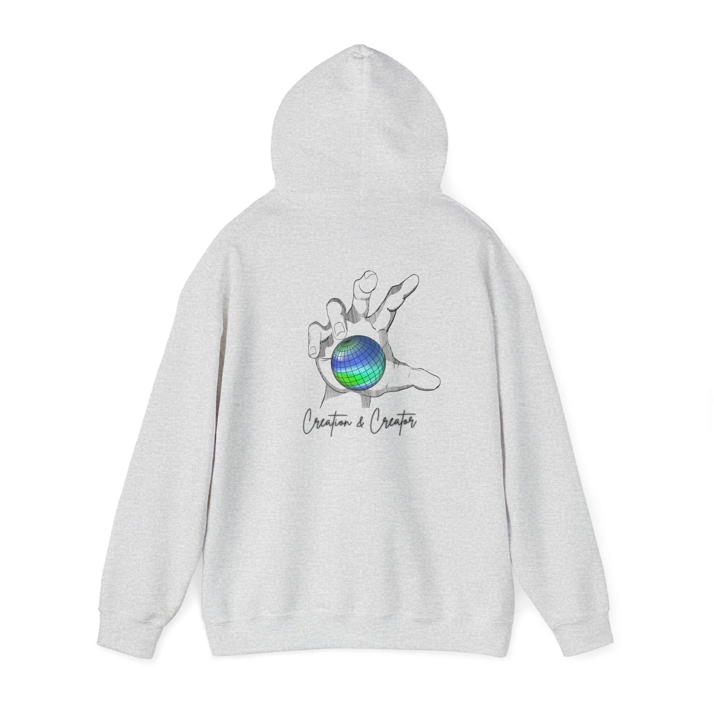Creation and Creator Hooded Sweatshirt