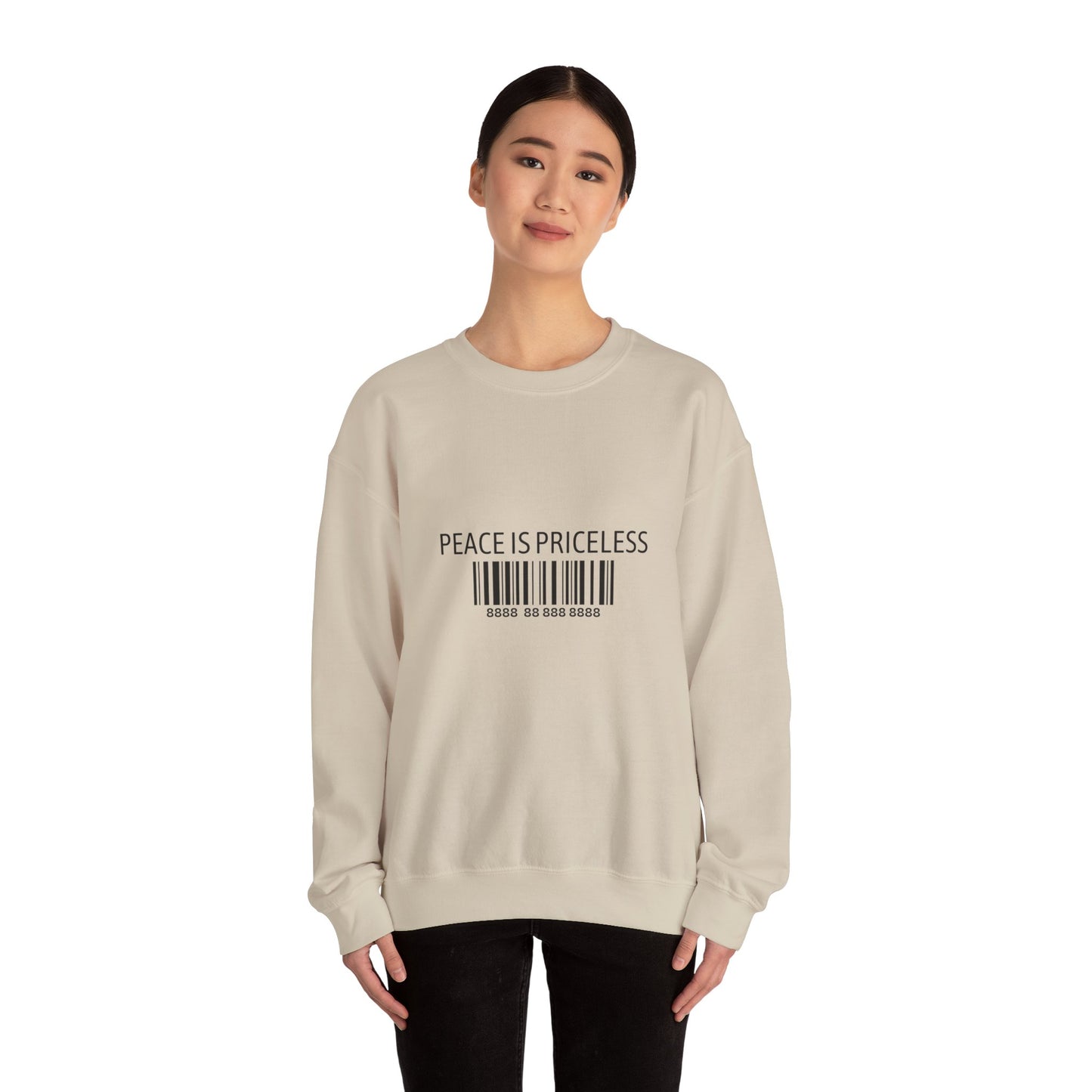 Peace Is Priceless Crewneck Sweatshirt