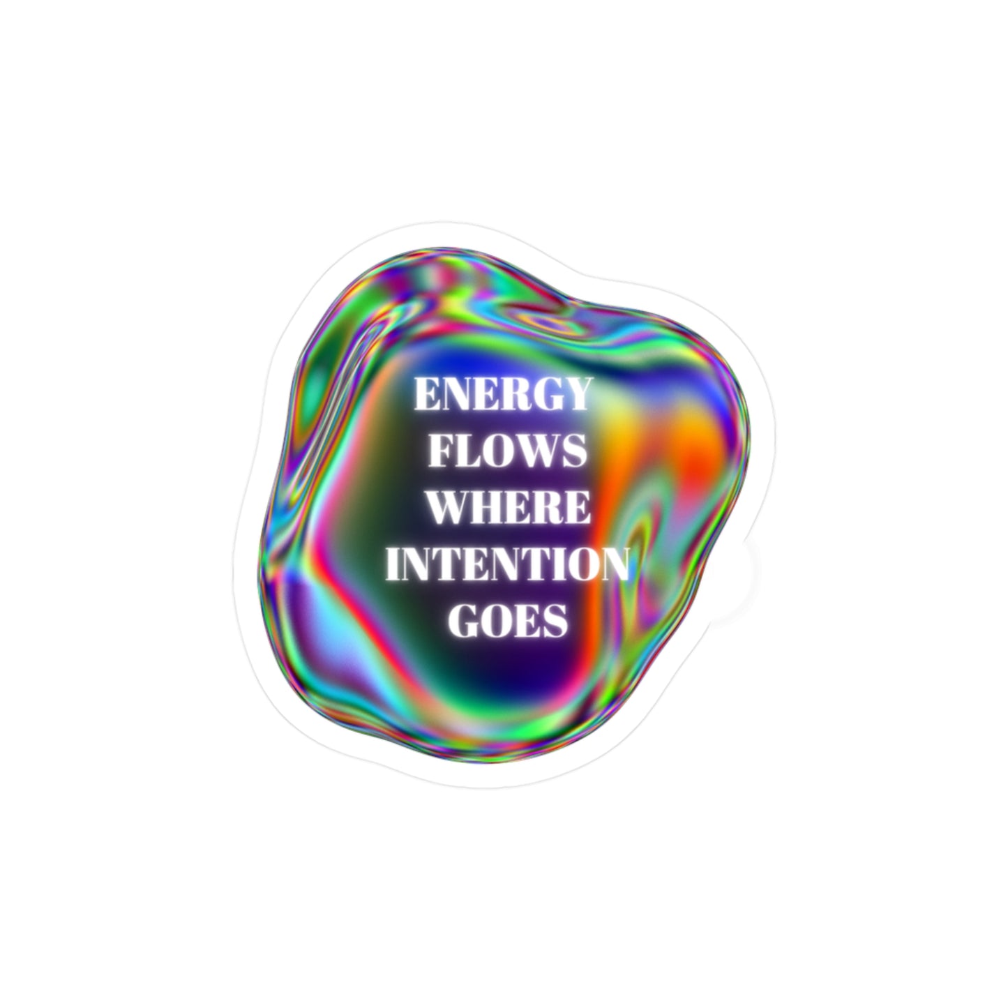 Energy Flows Vinyl Decals
