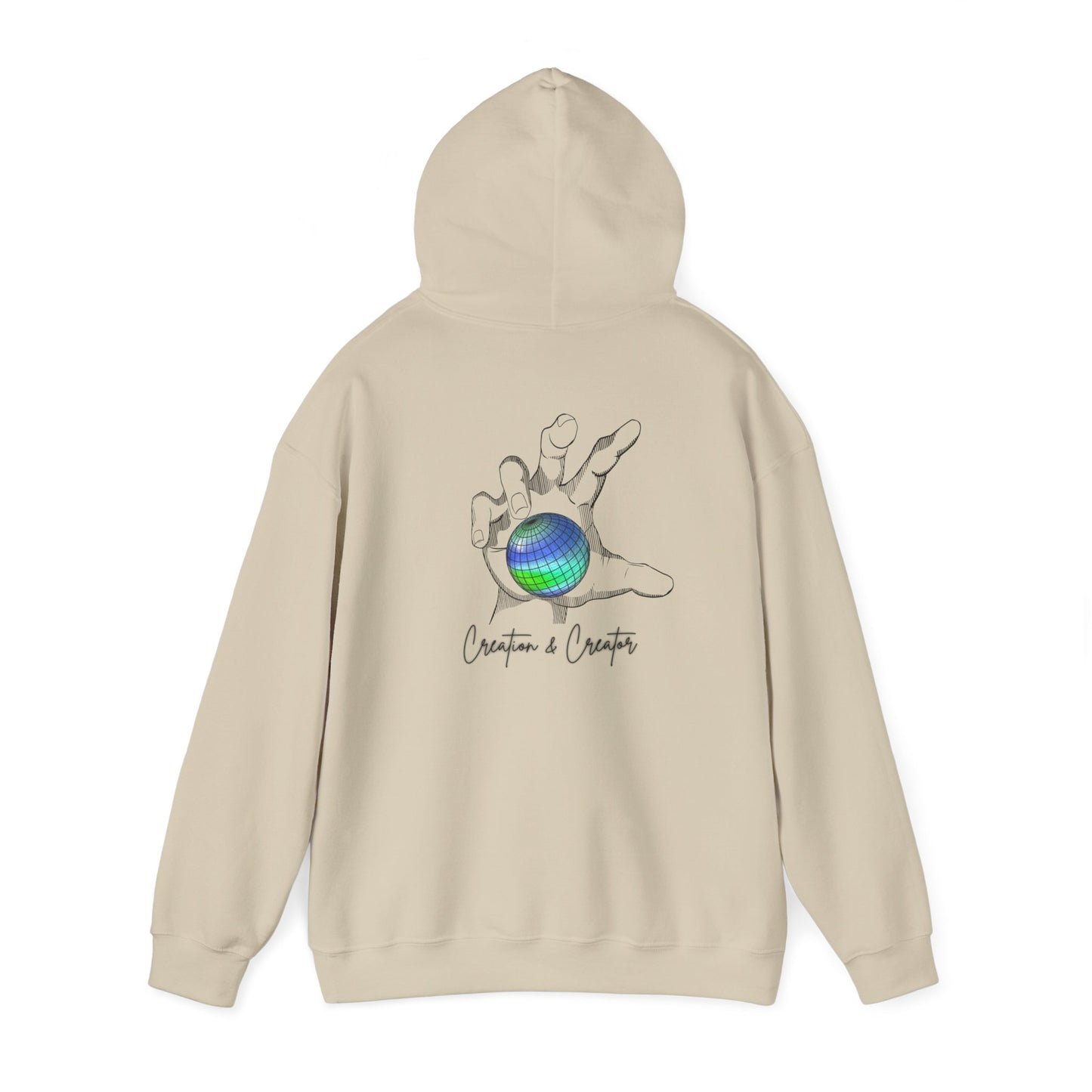 Creation and Creator Hooded Sweatshirt