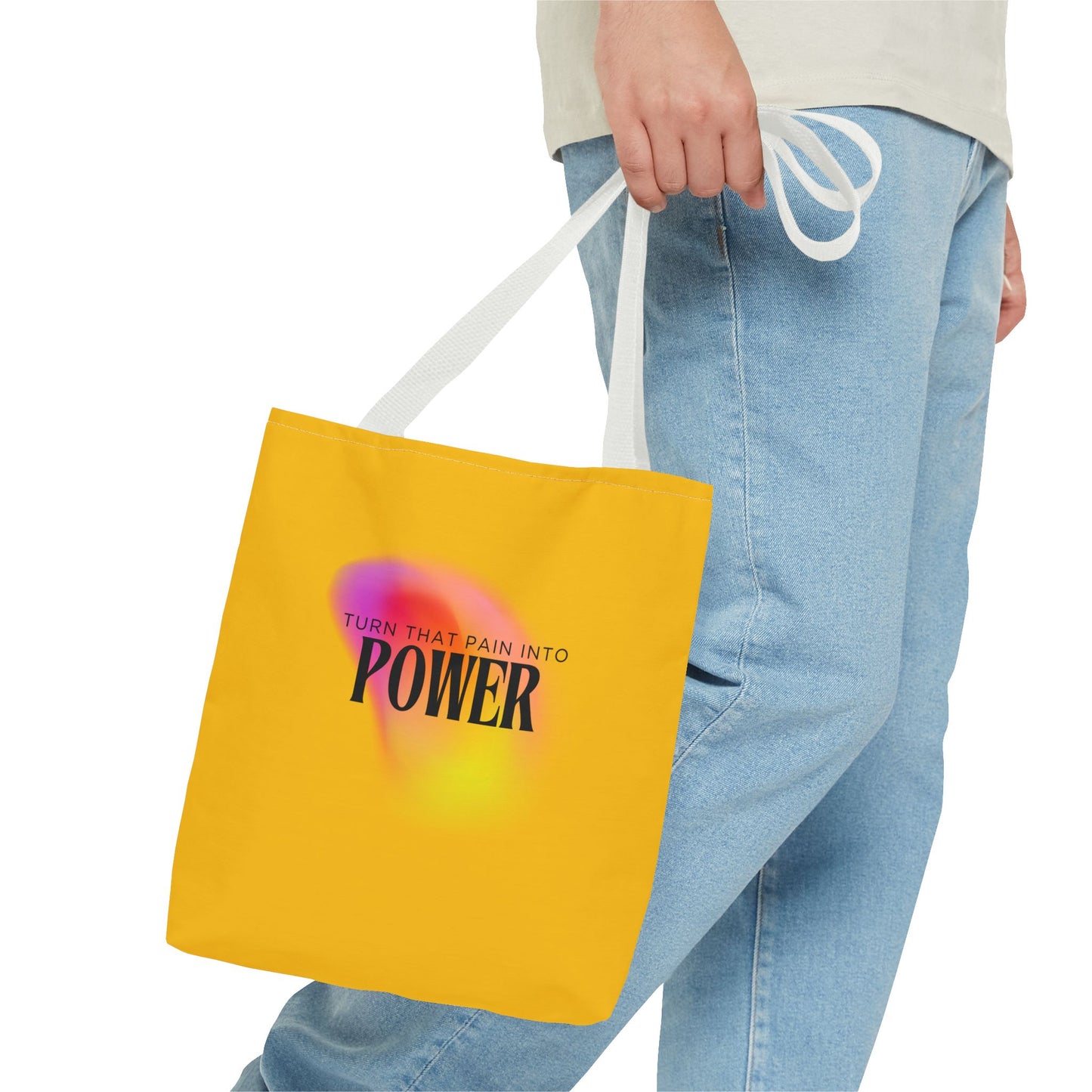 Pain Into Power Me Tote Bag