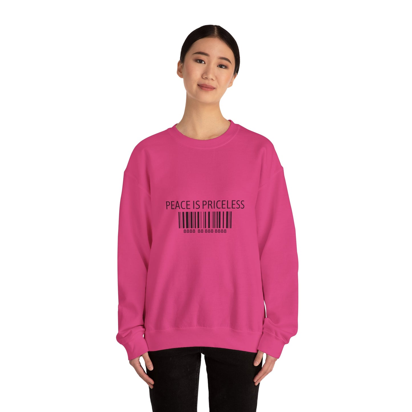 Peace Is Priceless Crewneck Sweatshirt