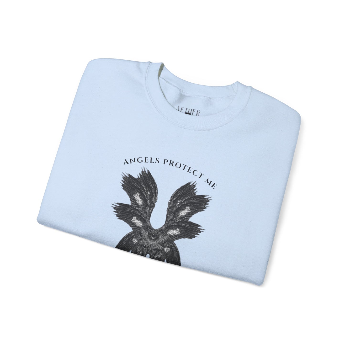 Angels Protect Me Crewneck Sweatshirt