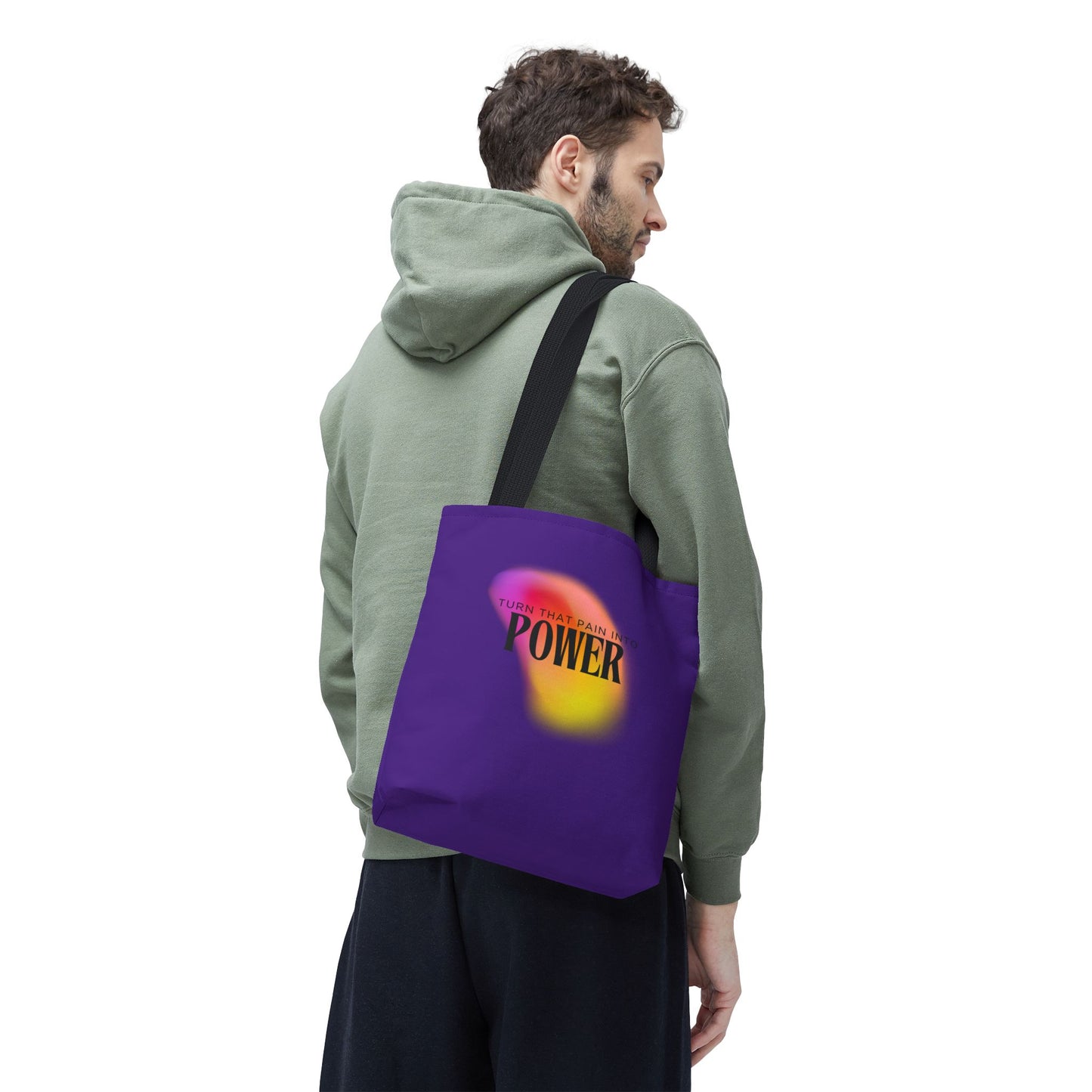 Pain Into Power Me Tote Bag