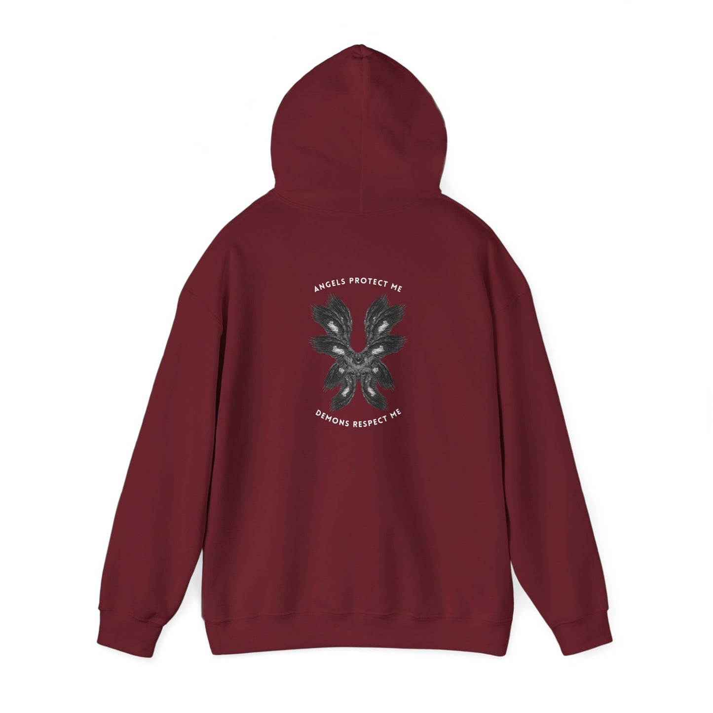 Angels  Protect Me Hooded Sweatshirt