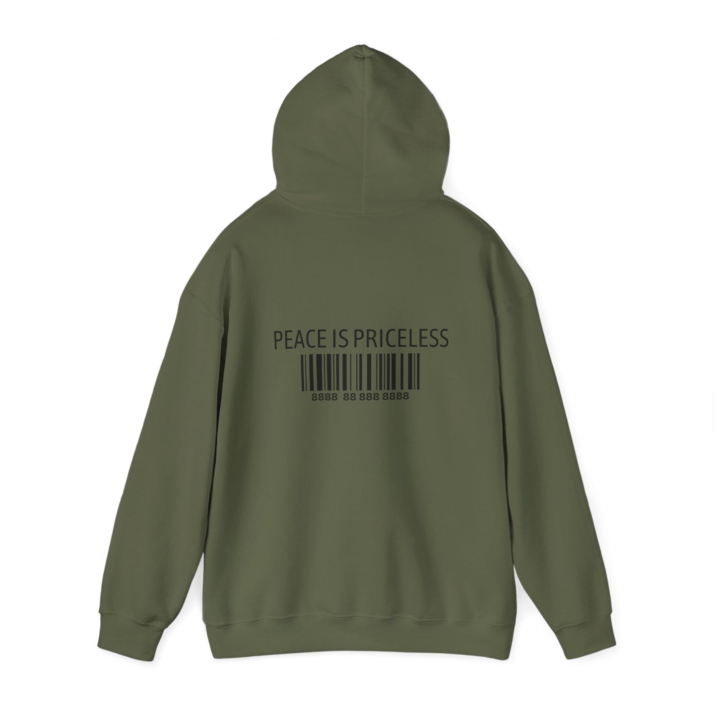 Peace Is Priceless Hooded Sweatshirt