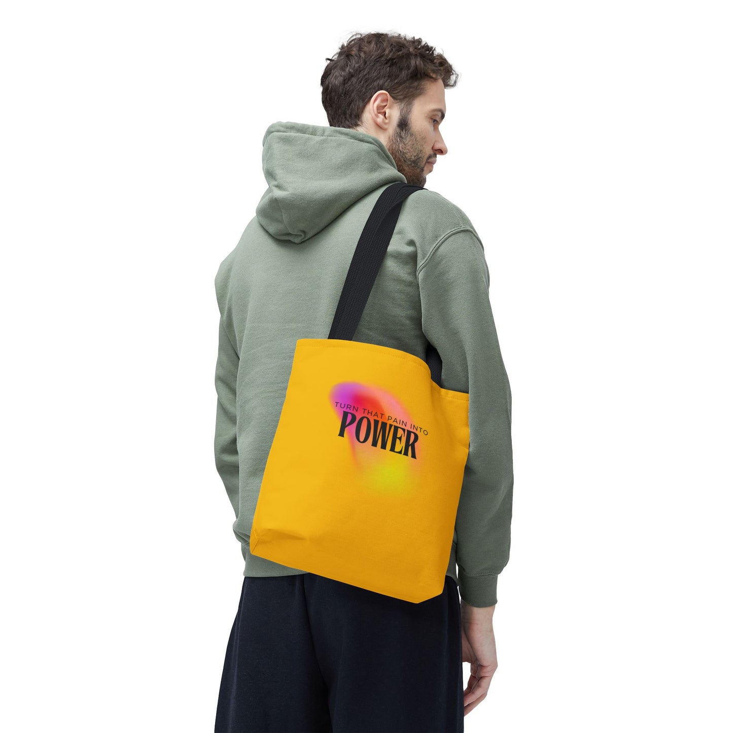 Pain Into Power Me Tote Bag