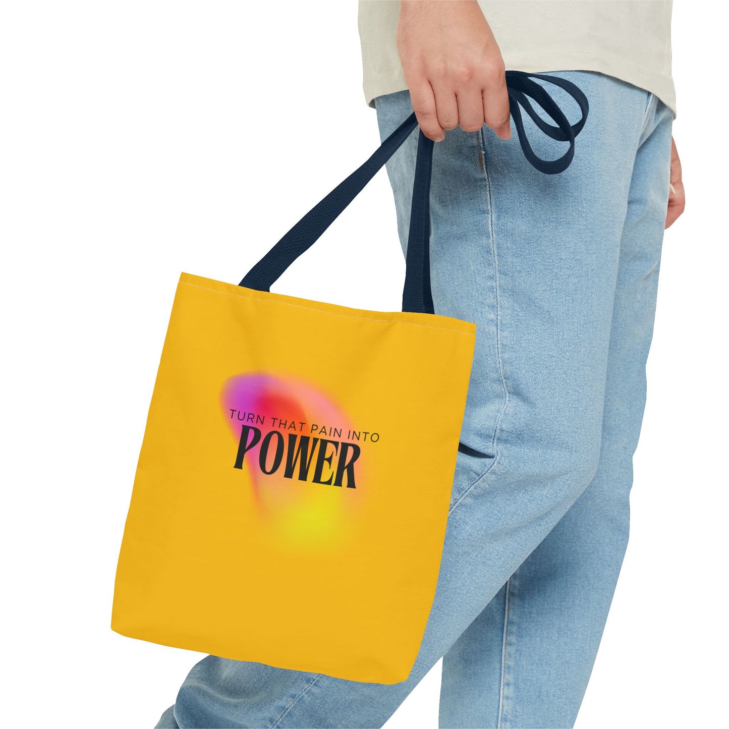 Pain Into Power Me Tote Bag