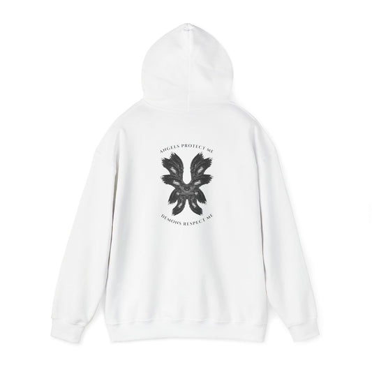 Angels Protect Me Hooded Sweatshirt