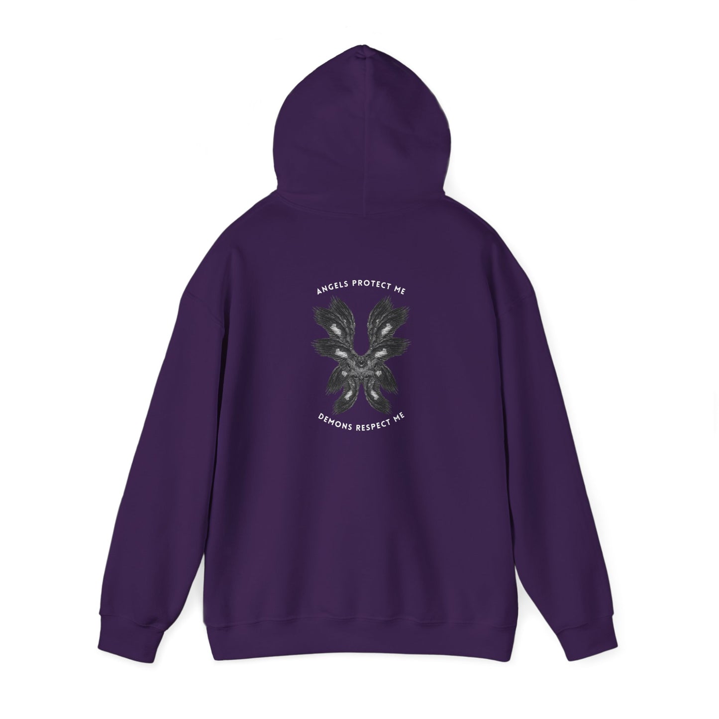Angels  Protect Me Hooded Sweatshirt