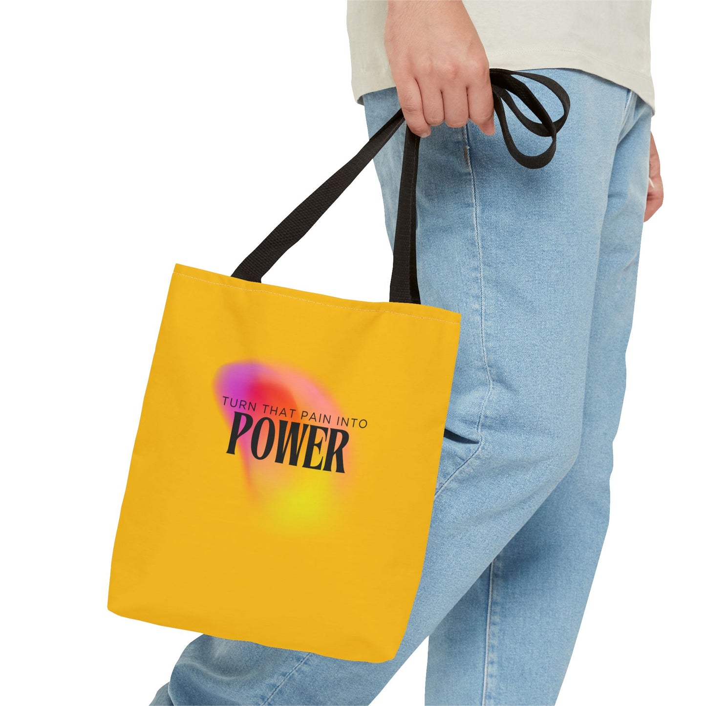 Pain Into Power Me Tote Bag