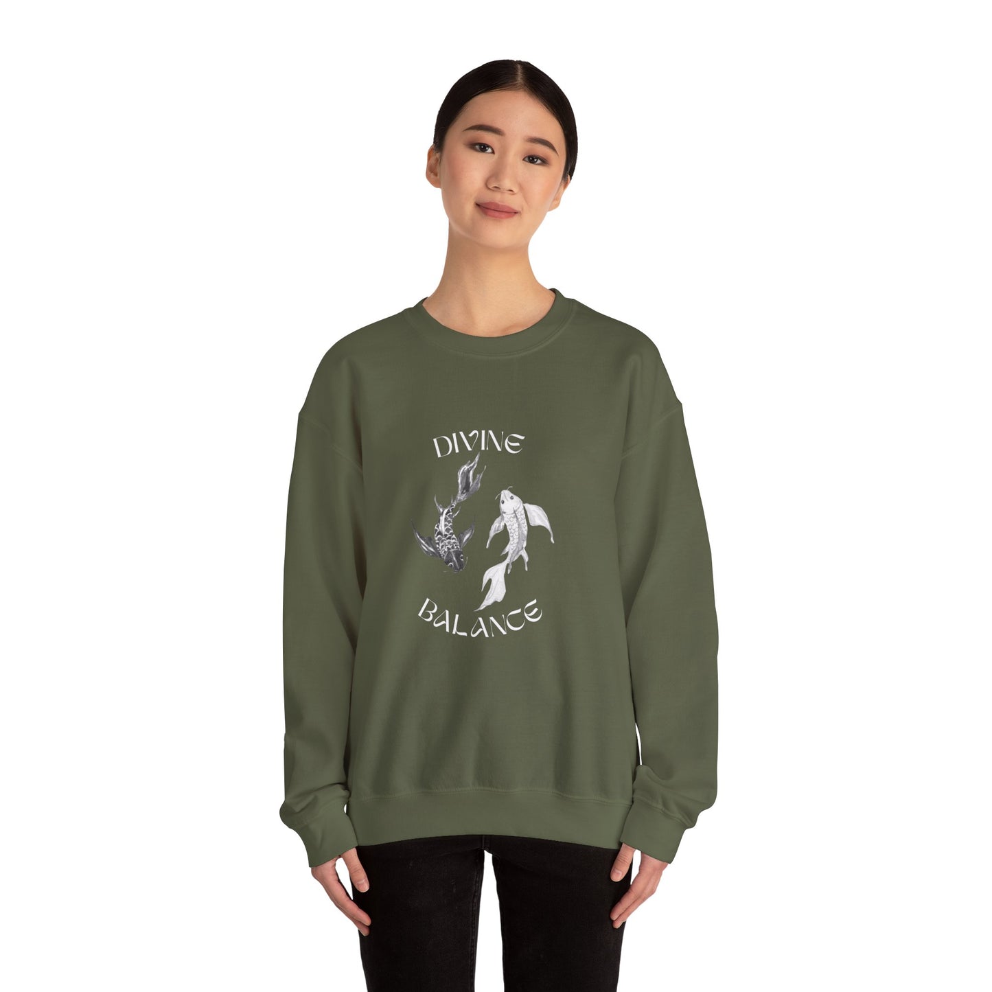 Divine Balance Crewneck Sweatshirt