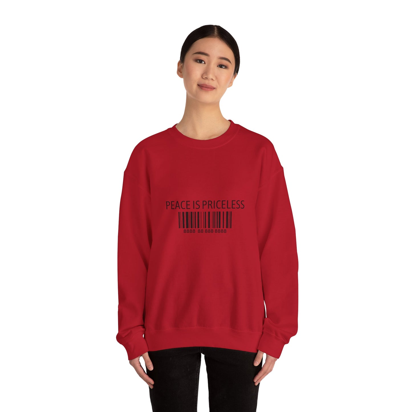 Peace Is Priceless Crewneck Sweatshirt