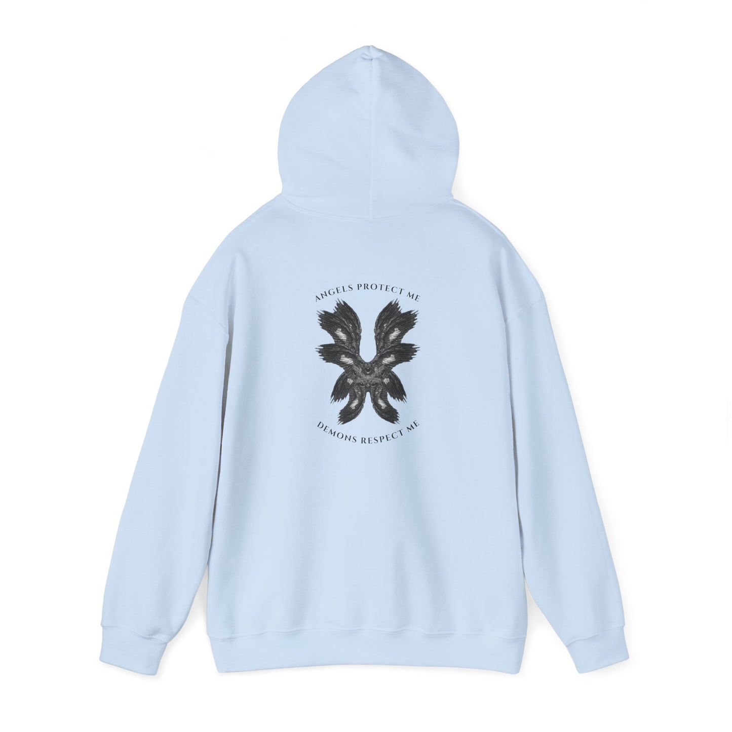 Angels Protect Me Hooded Sweatshirt