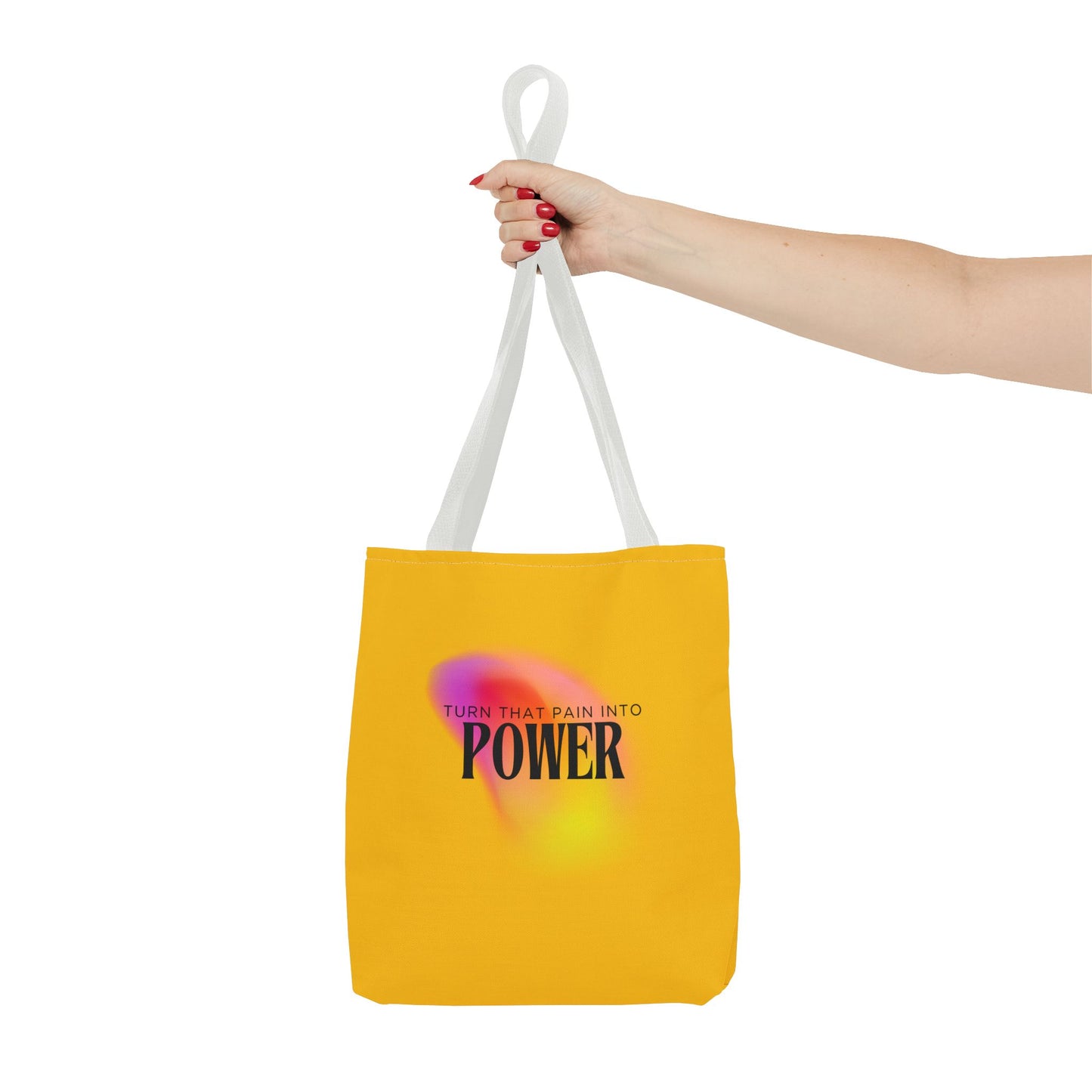 Pain Into Power Me Tote Bag