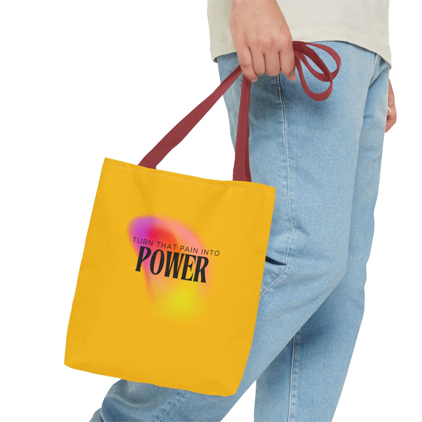 Pain Into Power Me Tote Bag