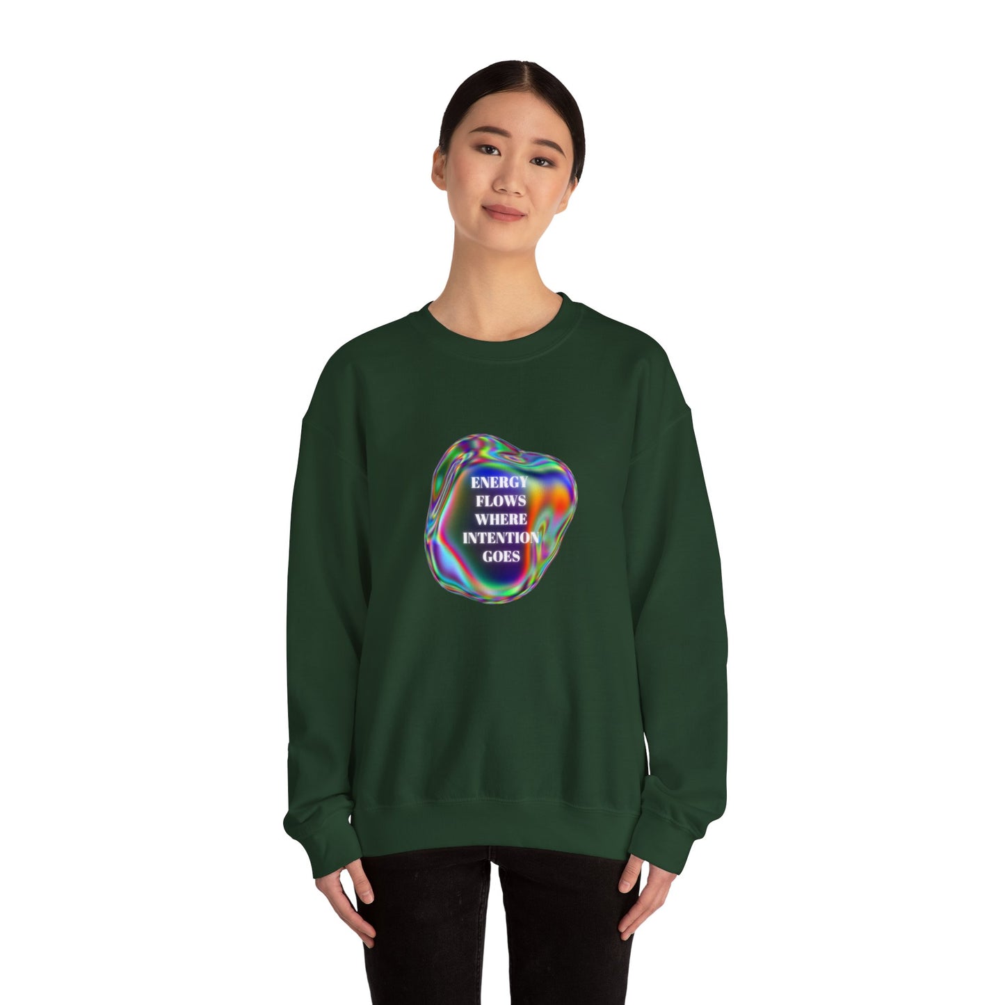 Energy Flows Crewneck Sweatshirt
