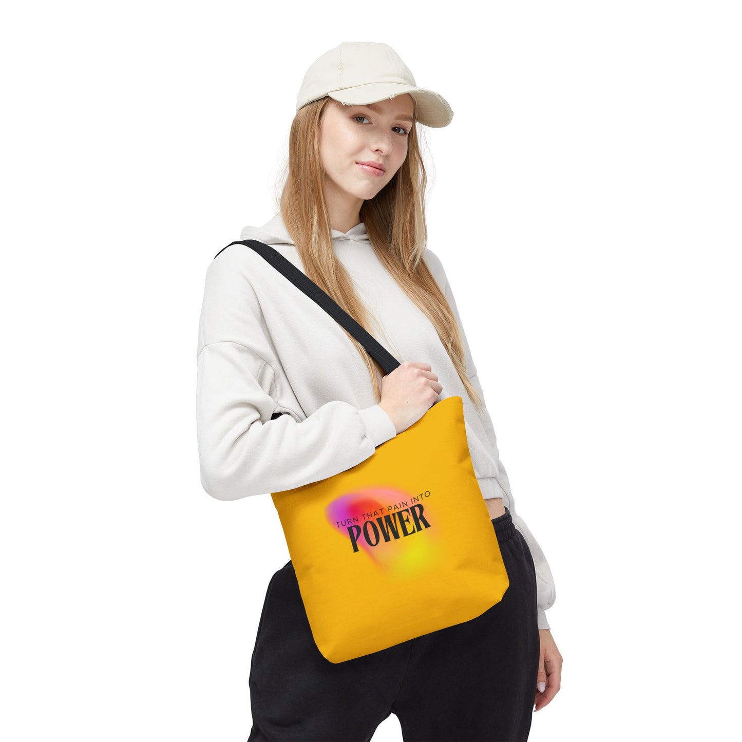 Pain Into Power Me Tote Bag