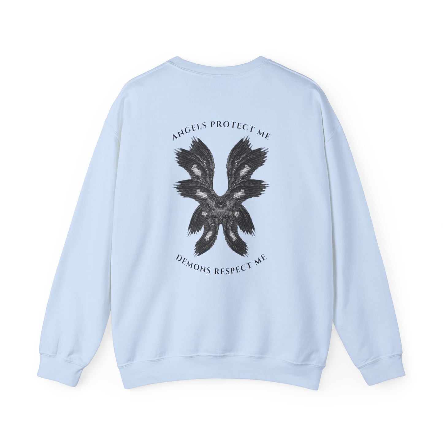 Angels Protect Me Crewneck Sweatshirt