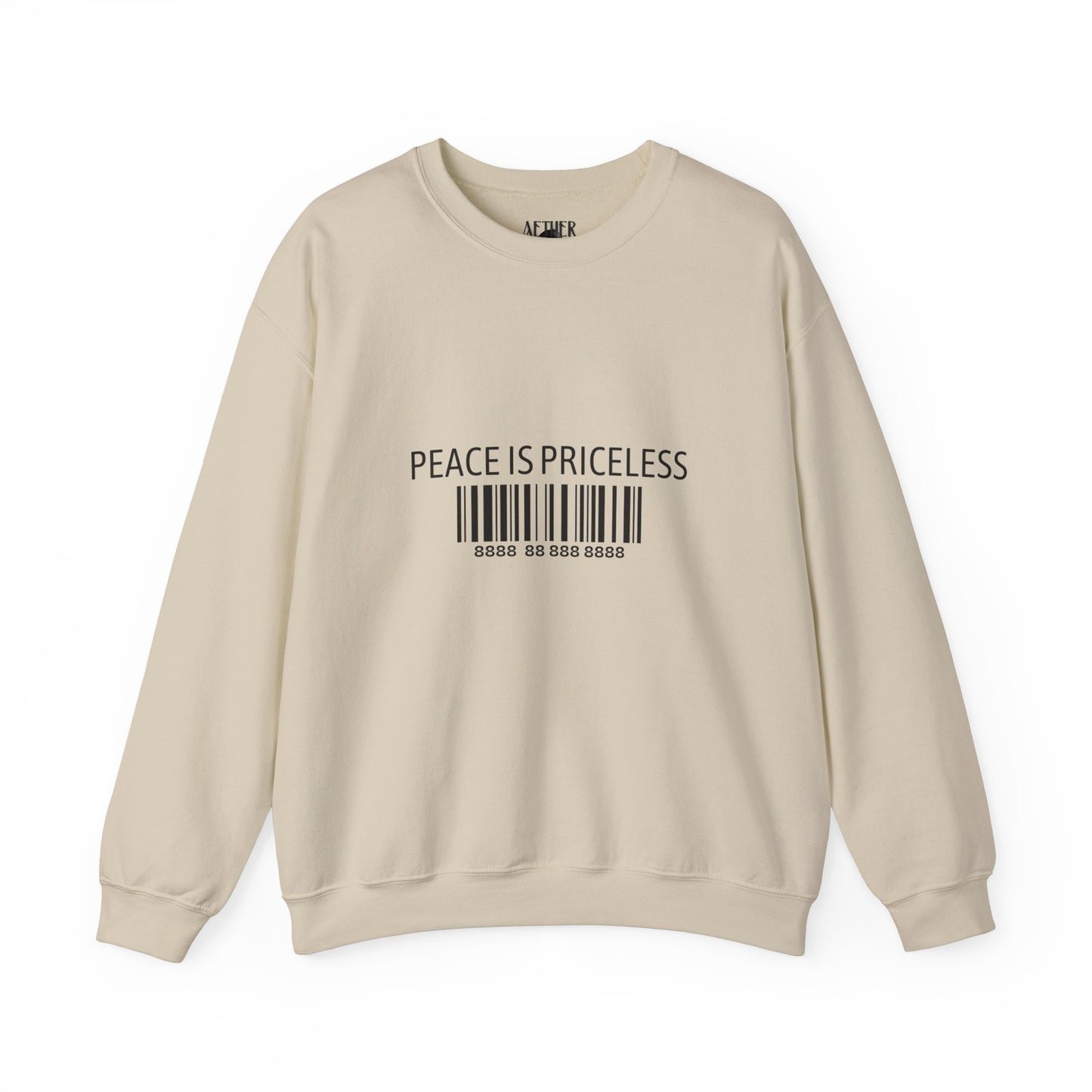 Peace Is Priceless Crewneck Sweatshirt