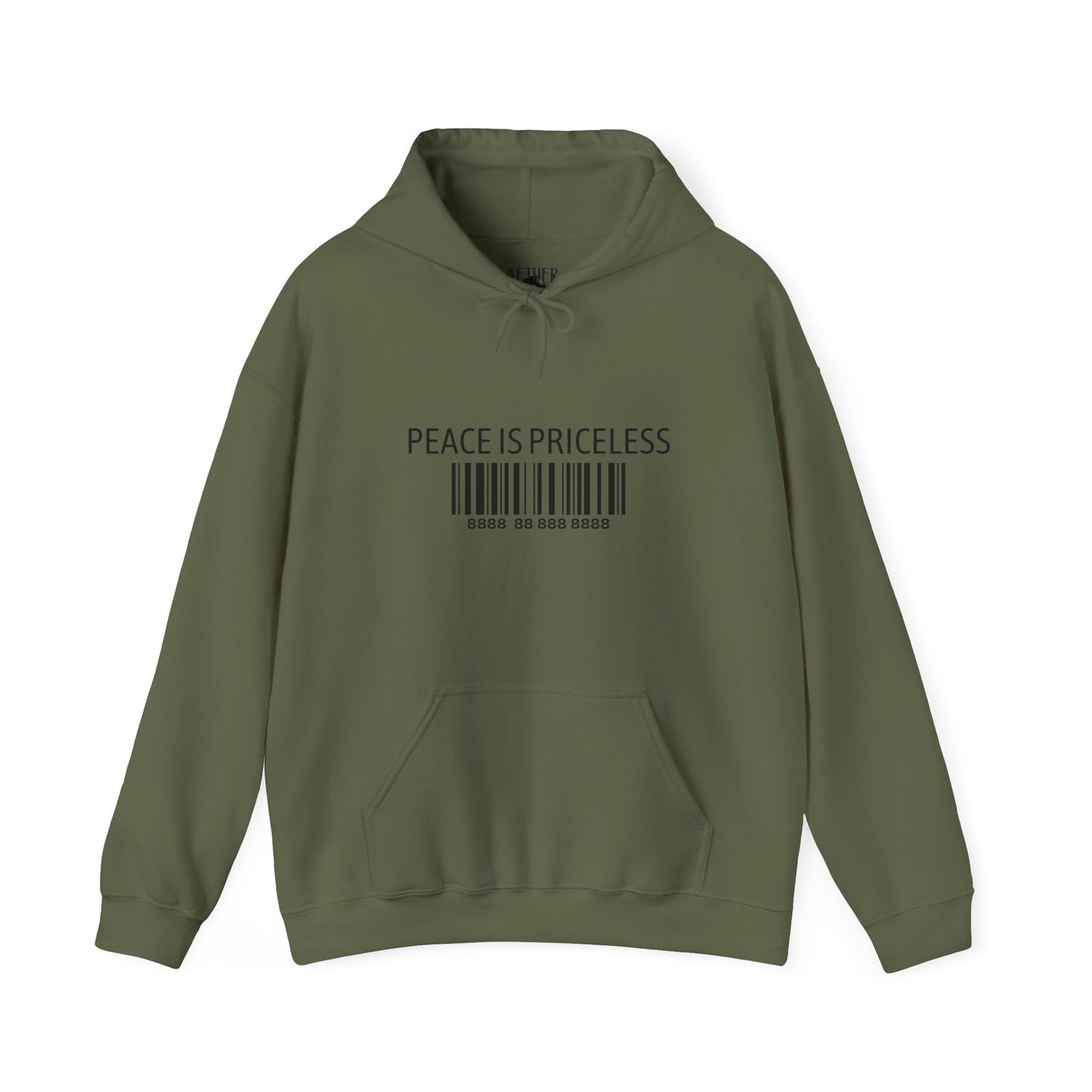 Peace Is Priceless Hooded Sweatshirt