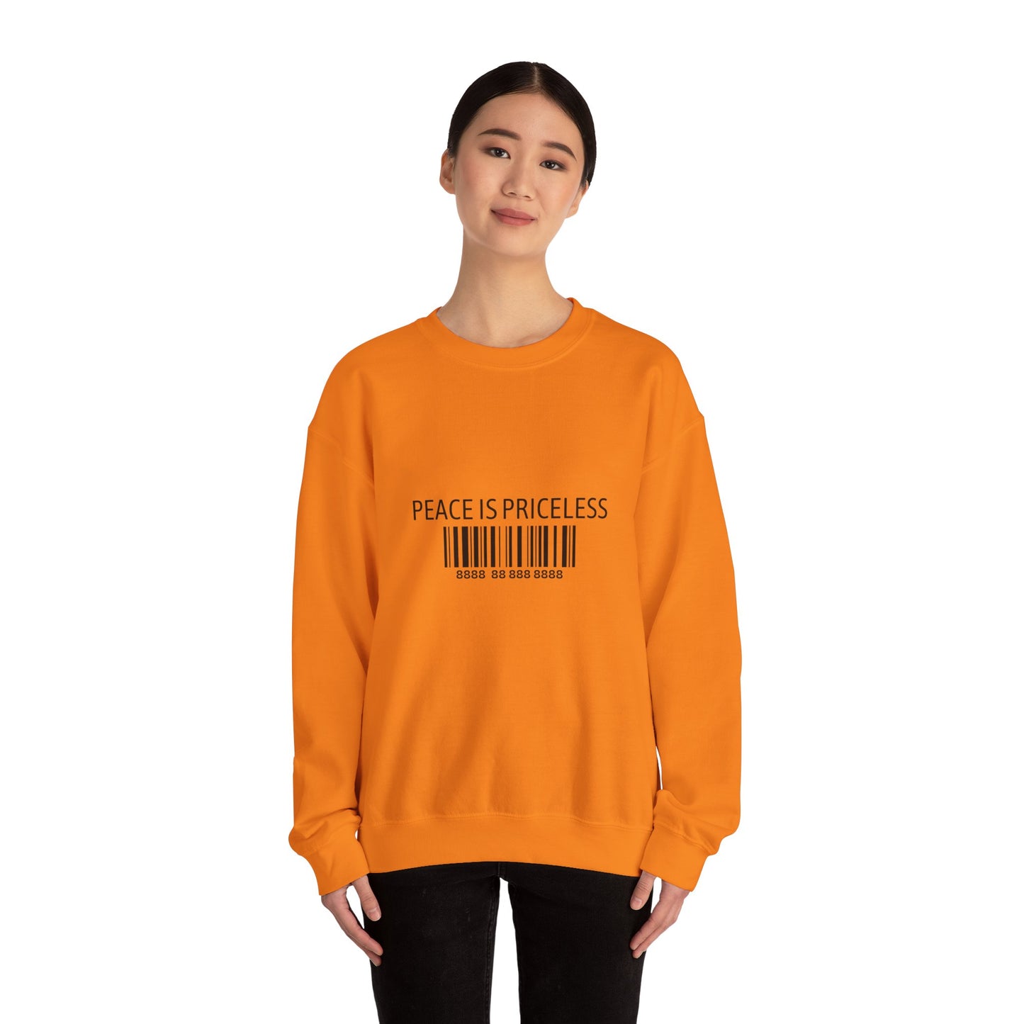 Peace Is Priceless Crewneck Sweatshirt