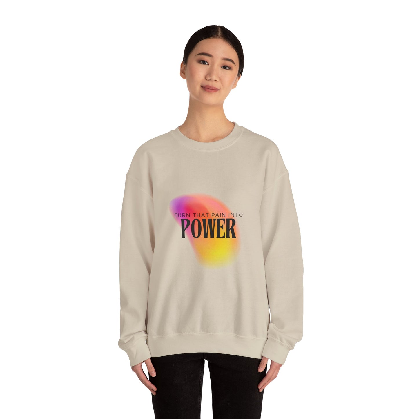 Pain Into Power Crewneck Sweatshirt