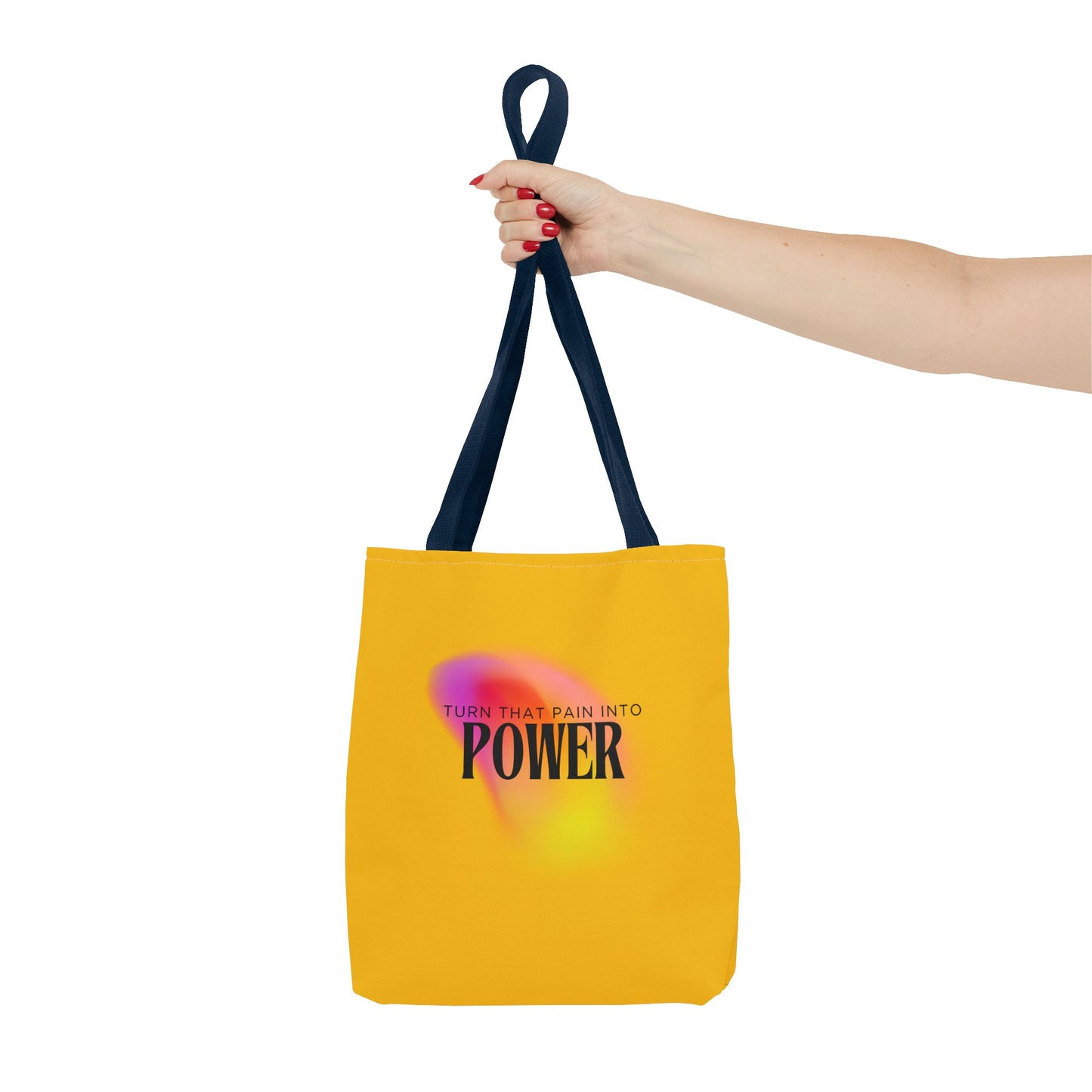 Pain Into Power Me Tote Bag