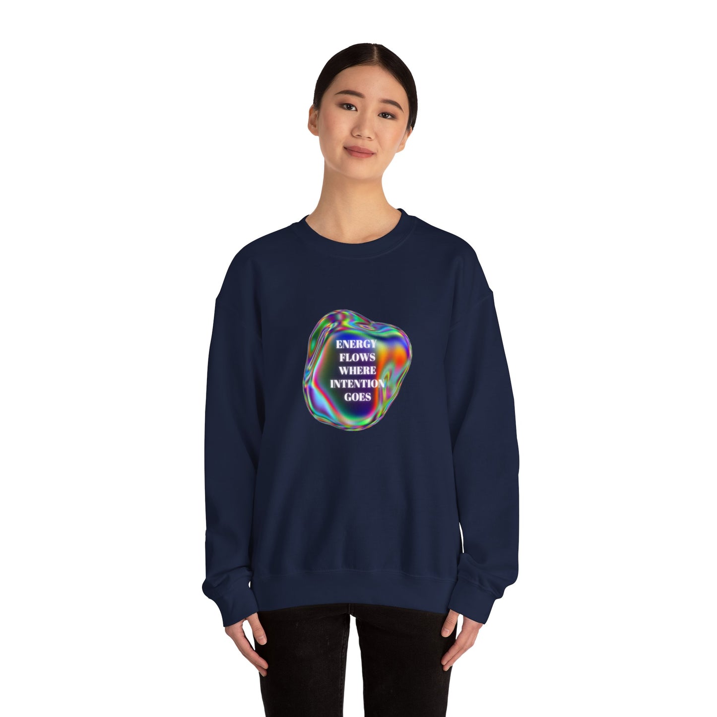 Energy Flows Crewneck Sweatshirt
