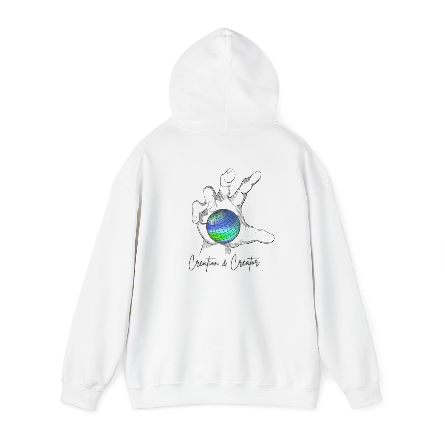 Creation and Creator Hooded Sweatshirt