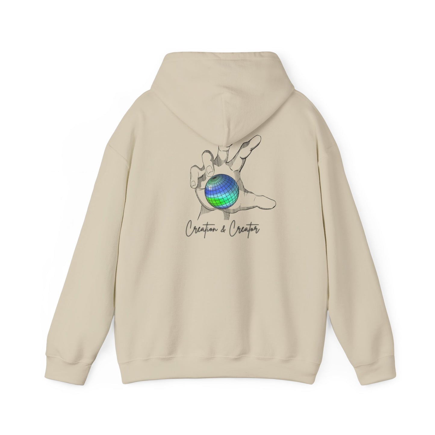 Creation and Creator Hooded Sweatshirt